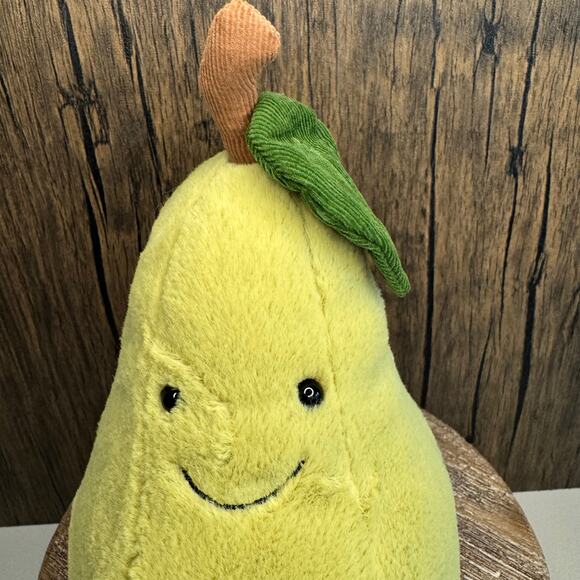 Jellycat Pear NEW! Amuseables FAST SHIP Jellycat Amuseables - Picture 3 of 9